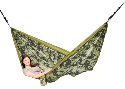 Hamac Double Excursie La Siesta Colibri Camo Forest