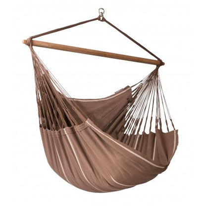 Scaun suspendat lounger La Siesta Habana Chocolate